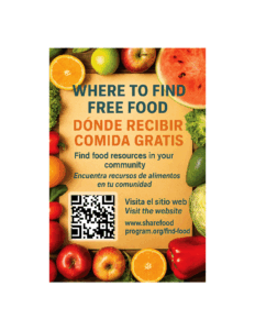 Food Resources Flyer